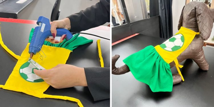 aprenda a fazer vestido temático para cães